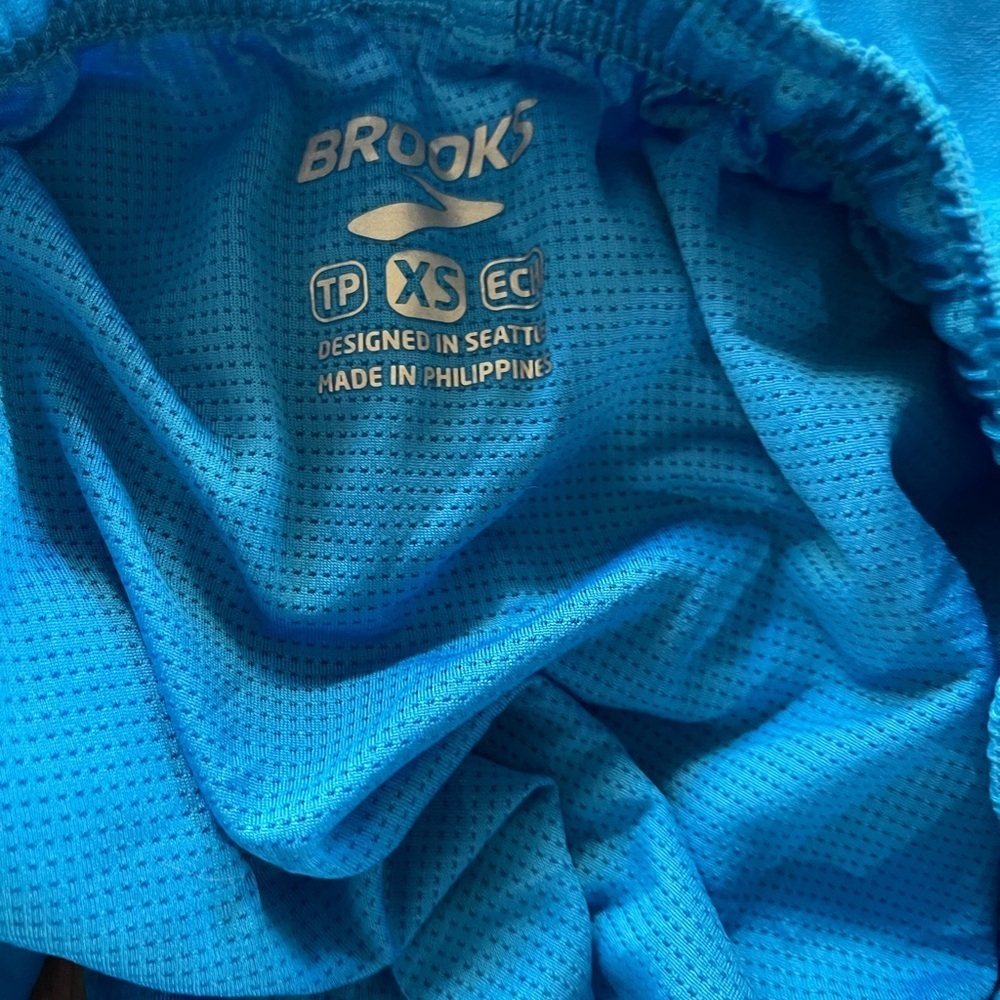 Brooks Go-To 2” split short blue XS - Picture 5 of 8